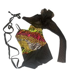 Totally Rad 80’s Dance Costume, size S (4-6)